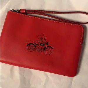 Coach limited Disney wristlet